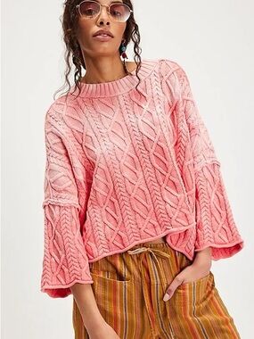 NWOT Free People Washed Ashore Sweater